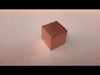 5/8" Solid Copper Cube