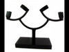 Wrought Iron Prong Holder Stand - Stand - Large Wrought Iron Prong Holder Stand - Stand - Large