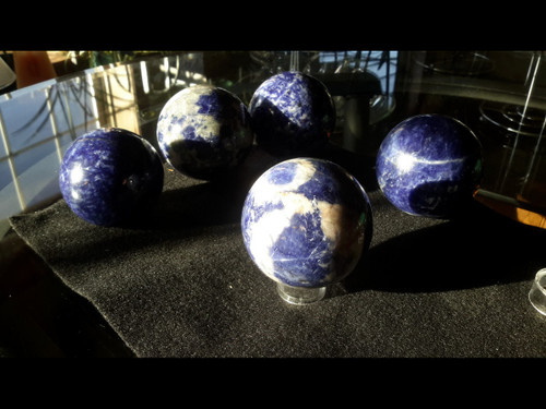 Polished Sodalight Sphere