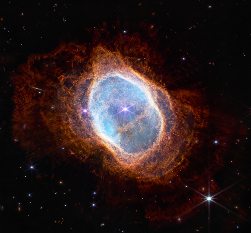 James Webb Space Telescope - Southern Ring Nebula (NIRCam Image)