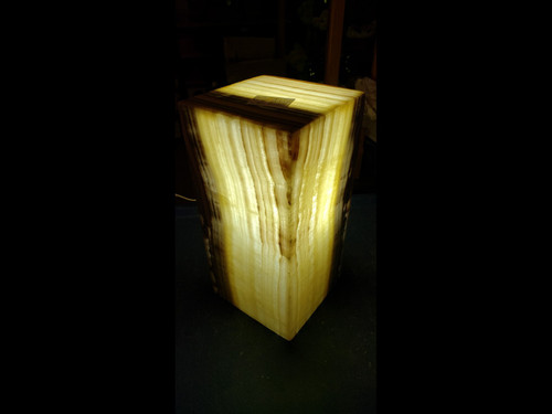 Beautiful Stone Onyx Table Lamp