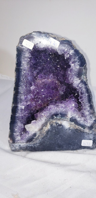 Amethyst Church Crystal Cathedral Geode - Nice Mini Cave - Great Color