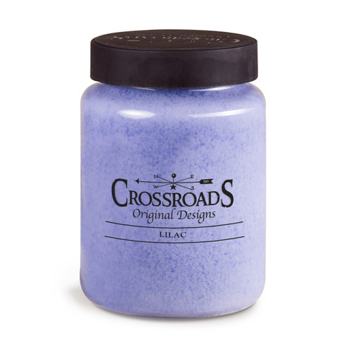 Lilac - 26 ounce Jar - 2 wick scented candle.  Clean burning  wax - lead free wick.