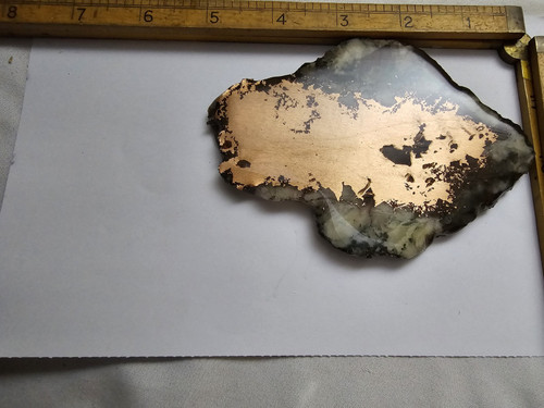 Large Copper Ore Decorator Slab - Michigan Native Copper #41