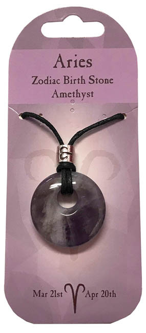 Astrology Semi Precious Stone Collection - Aries - Amethyst