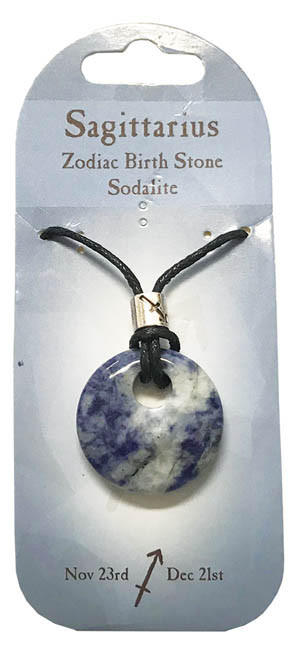 Astrology Semi Precious Stone Collection - Sagittarius - Sodalite