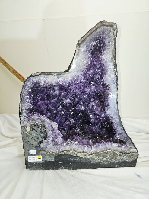 Amethyst Church Crystal Cathedral Geode - Almost 17" Tall
