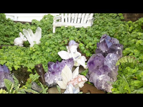 Fairy Garden Rocks - Amethyst