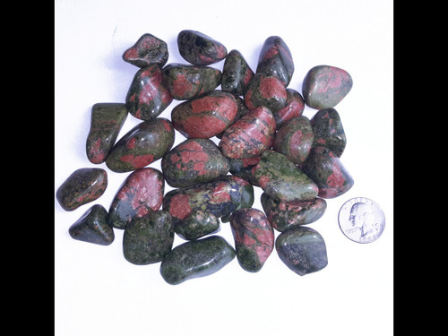 Unakite Tumbled Stone - by the pound 