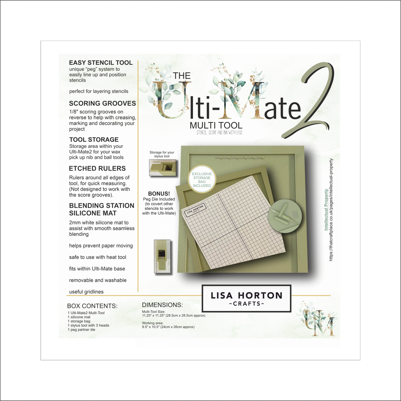 Lisa Horton Crafts - Ulti-Mate Silicone Mat