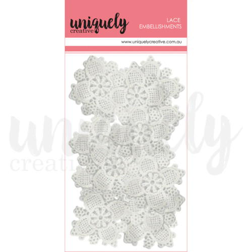 Delicate Lace Flowers by Uniquely Creative