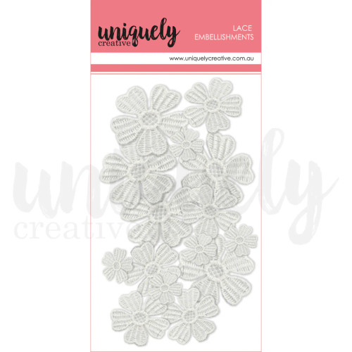 Mixed Lace Flowers by Uniquely Creative