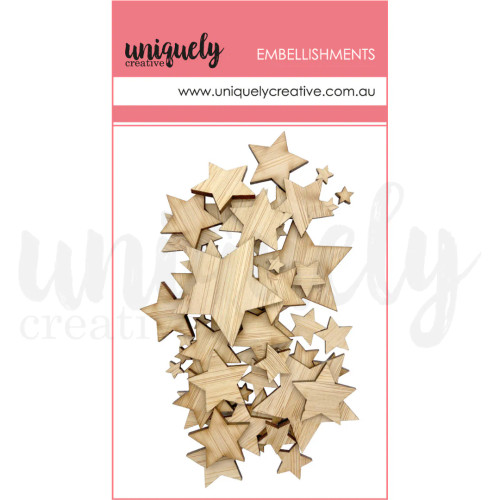 Wooden Stars By Uniquely Creative