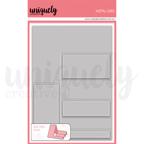 Side Stepper Card Die by Uniquely Creative