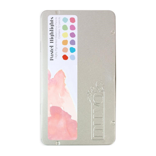 Pastel Highlights Watercolor Pencils by Nuvo