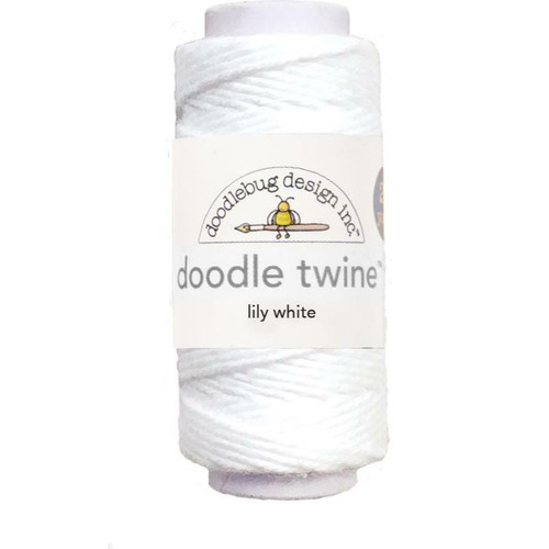 Lily White doodle twine by Doodlebug