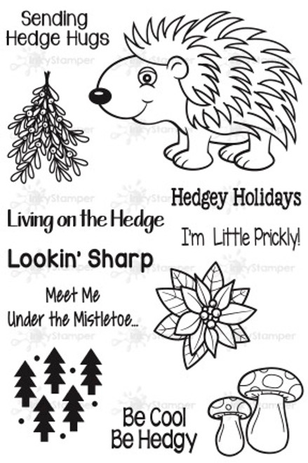 Hedgehog Stamp Set by InkyStamper