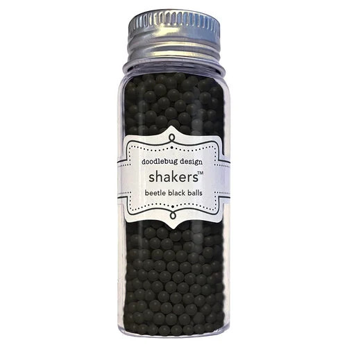 Beetle Black Shaker Balls by Doodlebug