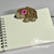 Hedgy Notebook Bookmark