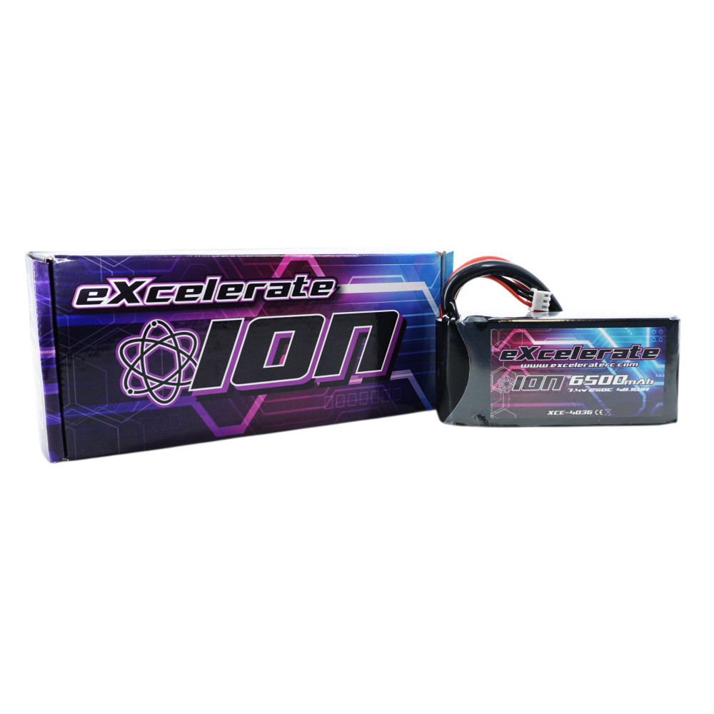 ION 2S 250C Drag Race LiPO Soft Case (7.4V/6500mAh)