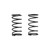 1.25" Shock Spring (2) (10lb/Black)