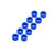 3 x 6 x 3.5mm Aluminum Shims (12)