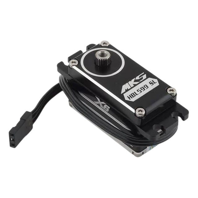 MKS Servos X6 HBL599SL Brushless Ti Gear Low Profile Digital Servo (High Voltage) MKS Servos X6 HBL599SL Brushless Ti Gear Low Profile Digital Servo (High Voltage)