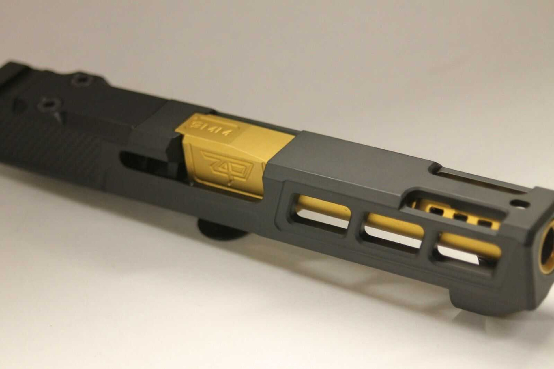 GLOCK 48 PORTED ZAFFIRI SLIDE AND BARREL COMBO TIN FITS GLOCK 48 OR 43X