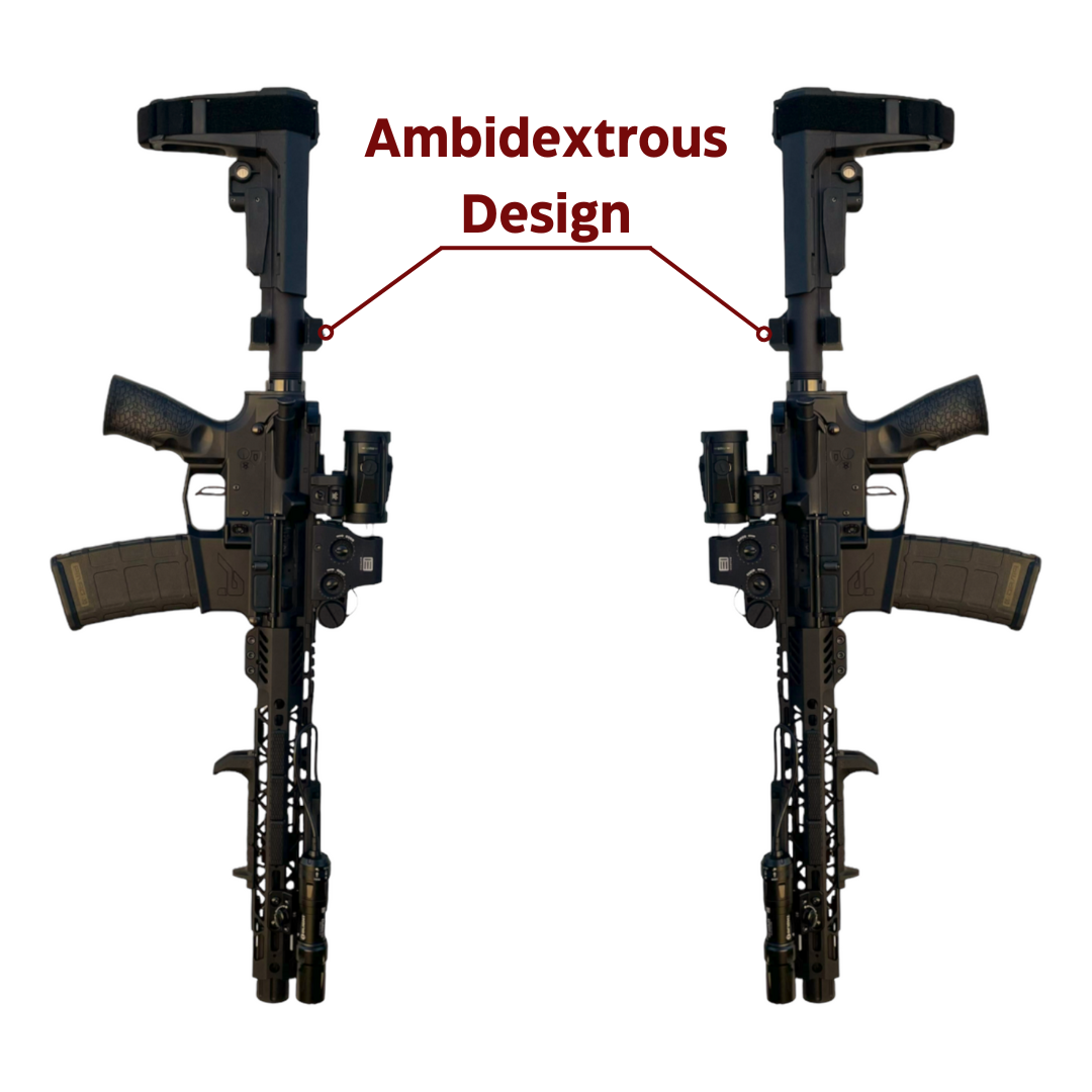 AR Buffer Tube Wall Mount - Latchless Rifle Storage For AR-15, AR-10, AR-9