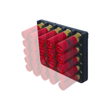 12-Gauge Shotgun Shell Rack Wall Mount