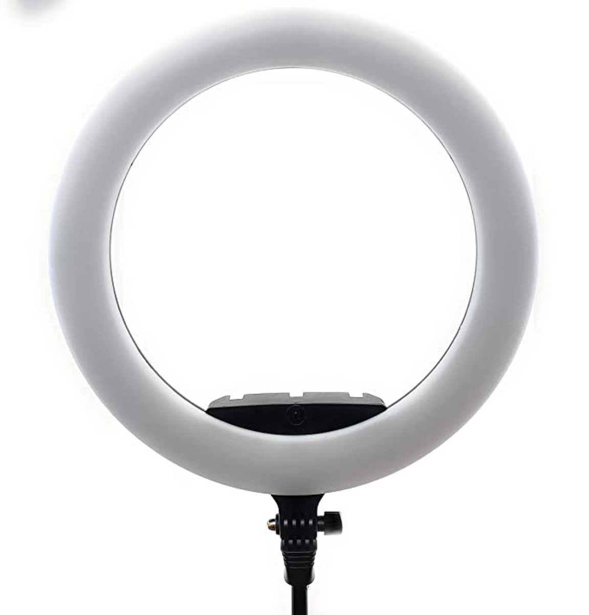LED Ring Light with Tripod, Remote Control, Phone Holder