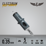 Curved Magnum Cartridge Needles - Electrum Gold Standard