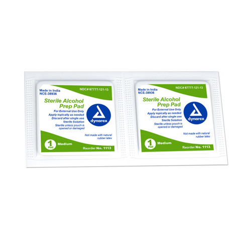 Sterile Alcohol Prep Wipes - 200 Count
