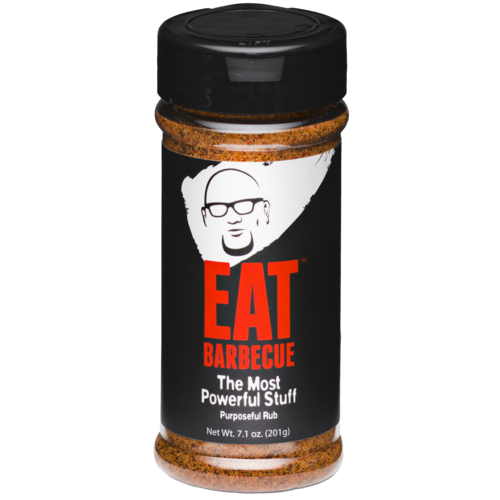 The Most Powerful Stuff BBQ rub offers a perfect blend of spices and sweet flavors with a kick of heat that together enhance the flavor of everything - beef, pork, chicken, french fries, popcorn, it really is an all around BBQ seasoning. The Most Powerful Stuff is a truly powerful all purpose rub, but its extra special on BBQ brisket or any other large cuts of red meat.
