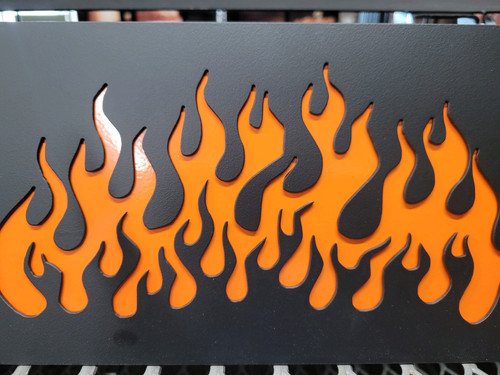 Flames Window Insert for Green Mountain Grills