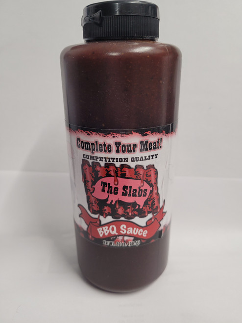 It's Back!  Complete Your Meat is the sauce that helped win grand champion honors in Missouri, Tennessee, Louisiana, Kansas, Iowa, Colorado, Michigan and New Mexico!  Just sauce up your 'que the last hour of smoking or the last 15 minutes of grilling.  It's also great straight from the bottle on hamburgers, hot dogs, potatoes, baked beans, you name it!  




Warning:  Use of this product may result in the desire to experiment with other Slabs products:  don't panic - you can get all of your favorite Slabs products at The Grill Works!  Birds and Bones, Perk Up Your Pork, Wow Up Your Cow, and Amazing Glaze!