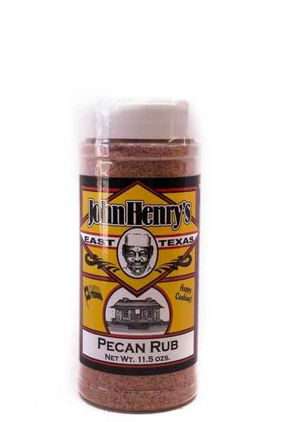 This is John Henry's most popular rub seasoning and The Grill Works' #1 selling sweet rub!

Perfect for barbecuing when the weather is too cold or too hot. Use this product in your oven and get the flavor of the wood without the hassle. Perfect for brisket, chicken, fish, ribs, and vegetables.