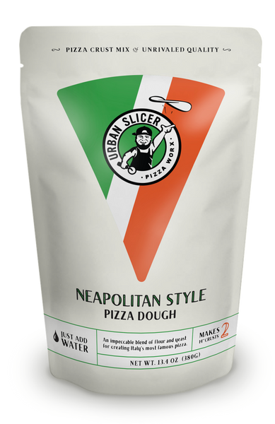 An impeccable blend of flour and yeast for creating Italy's most famous pizza. Each package makes TWO 14" Neapolitan Style crusts.