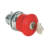 30mm AB E-Stop Maintained Key Release