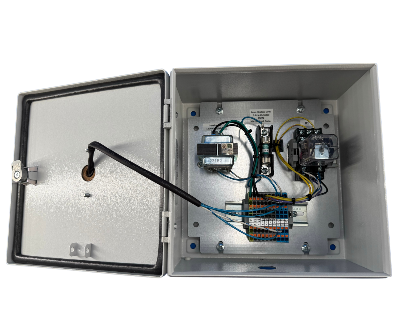 Keypad Control Panel for Trash Compactors.