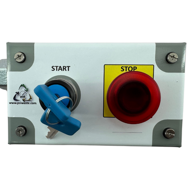 Trash Compactor Remote Pendant Station With Allen Bradley