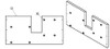 HP Cabinet Panel Top Support for HyperPitch (HP-AS-FW-0069-R0)