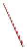 Red and White for Cotton Candy Machine Sticks (Case of 25 packs)