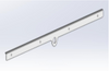 Front Glass Door Side Bar-2 for Tornado (07.032.342)