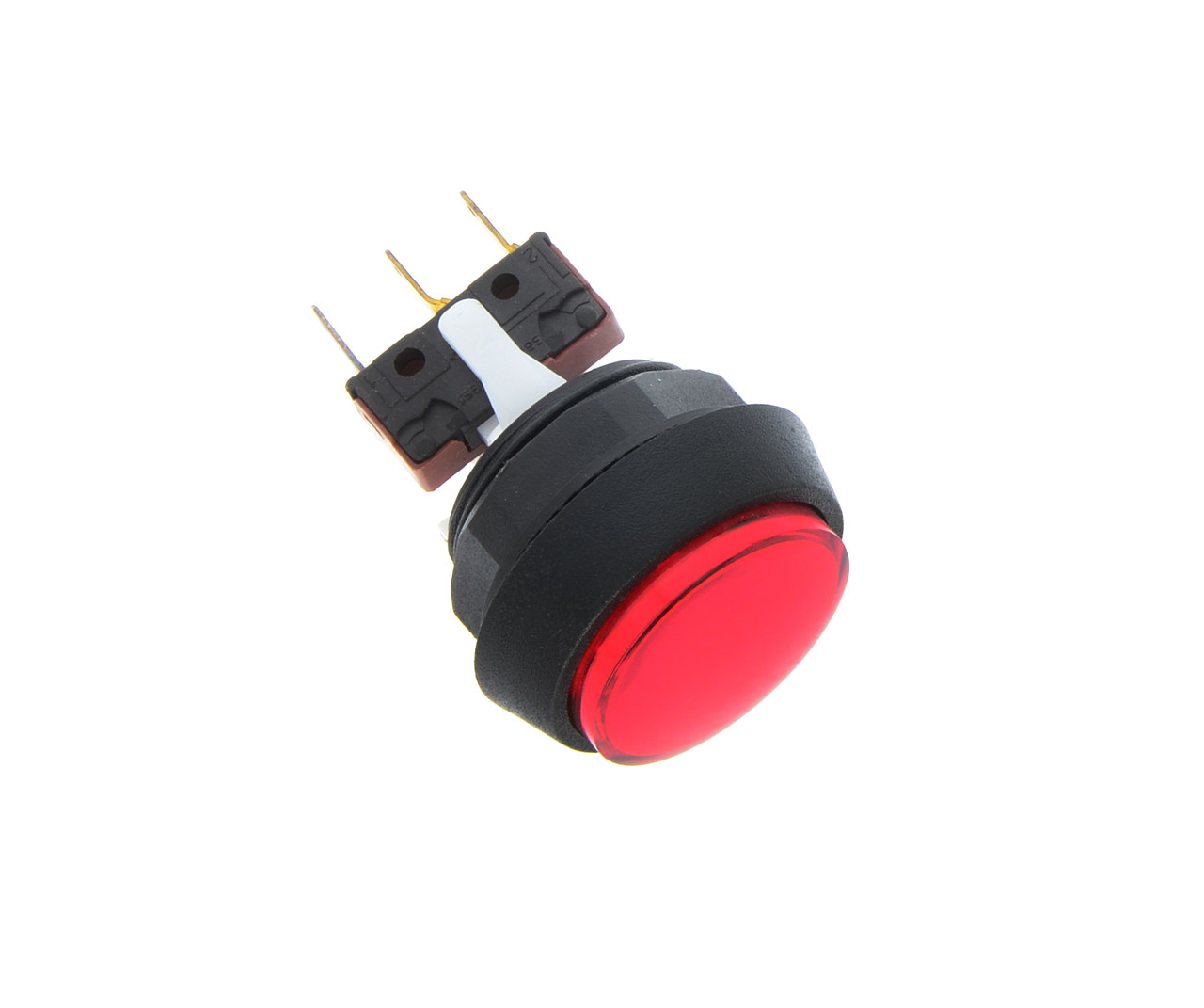 Round Red Push Button for Speed of Light Front Panel (EA0562)