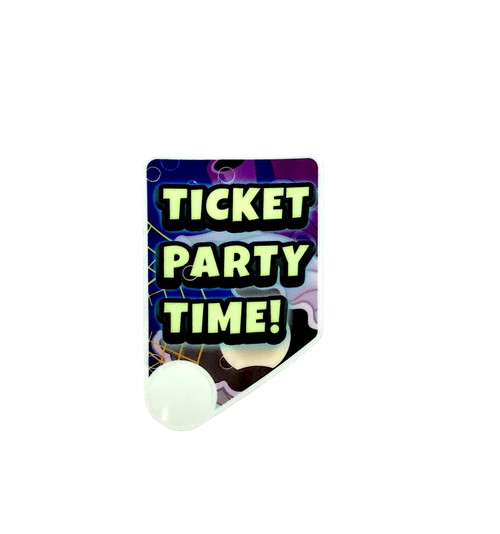 Pearl Fishery---extra sticker for playfield ticket party time (PF-STICKER-02)