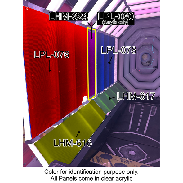 Plastic Side Cover 4 for HYPERpitch (HP-FP-031-RC)
