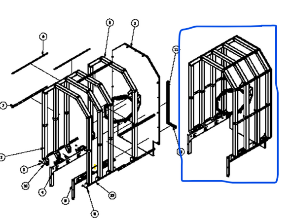 Rear Assembly Chaser for HYPERSHOOT (HSH-ASSY-004-R3)