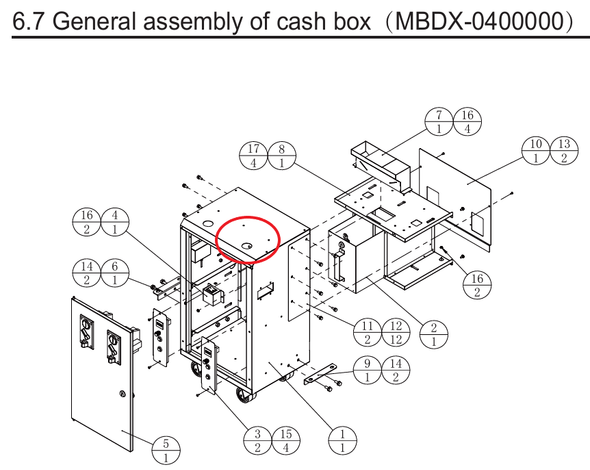 Console right panel for MotoBlitz (1.7.IG44DX-0850)