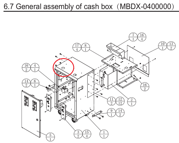 Console left panel for MotoBlitz (1.7.IG44DX-0840)